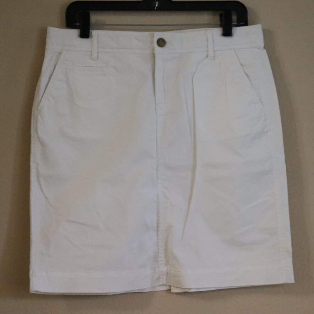New Old Navy White Pencil Skirt Size 10